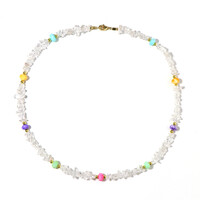 Collana in argento con Opale dell'Etiopia