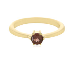 Anello in argento con Zircone Lampone
