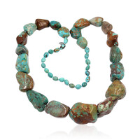 Collana in argento con Turchese Kingman (Anne Bever)