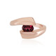 Anello in argento con Rodolite
