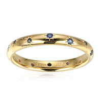 Anello in argento con Zaffiro Blu