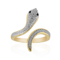 Anello in argento con Spinello Nero