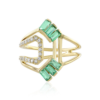 Anello in oro con Smeraldo Colombiano (de Melo)