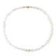 Collana in argento con Quarzo Bianco (Riya)