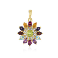 Ciondolo in argento con Peridoto