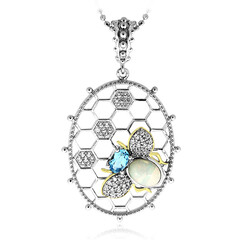 Collana in argento con Opale di Welo (Dallas Prince Designs)