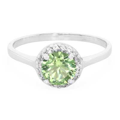 Anello in argento con Apatite Russa