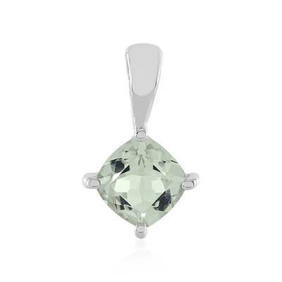 Ciondolo in argento con Ametista Verde