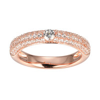 Anello in argento con Zircone