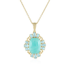 Collana in argento con Amazzonite