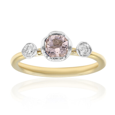 Anello in oro con Morganite AAA (CIRARI)