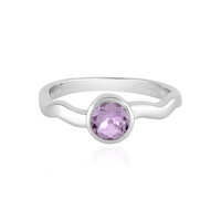 Anello in argento con Ametista Rose de France