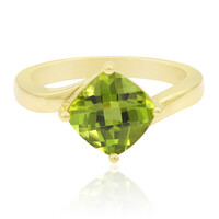 Anello in oro con Peridoto