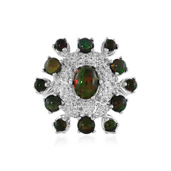 Anello in argento con Opale Mezezo