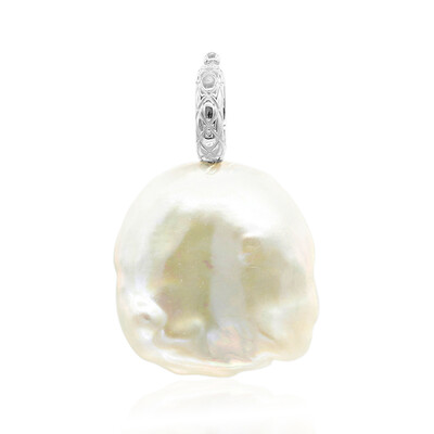Ciondolo in argento con Perla di Acqua Dolce (TPC)