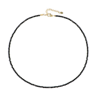 Collana in argento con Spinello Nero