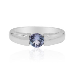 Anello in argento con Tanzanite (non riscaldata)