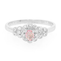 Anello in argento con Zaffiro Rosa