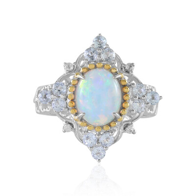 Anello in argento con Opale di Welo (Dallas Prince Designs)