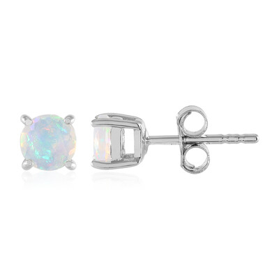 Orecchini in argento con Opale di Welo