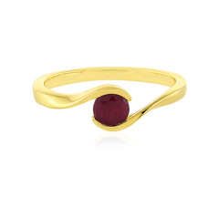 Anello in argento con Rubino