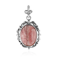 Ciondolo in argento con Rodocrosite (Art of Nature)