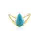 Anello in argento con Turchese Tyrone (Faszination Türkis)