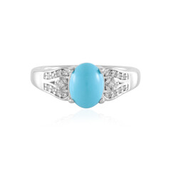 Anello in argento con Turchese Sleeping Beauty (Faszination Türkis)