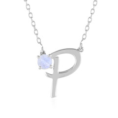 Collana in argento con Pietra di Luna Arcobaleno
