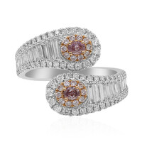 Anello in oro con Diamante Rosa I1 (CIRARI)