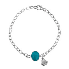 Bracciale in argento con Amazzonite