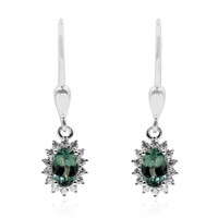 Orecchini in argento con Apatite Cromo
