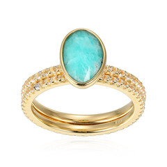 Anello in argento con Amazzonite