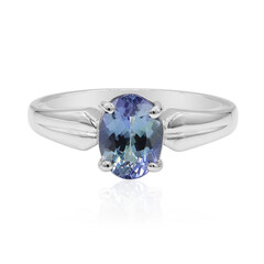 Anello in argento con Tanzanite (non riscaldata)