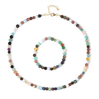 Parure in argento con Citrino