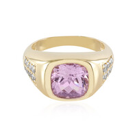 Anello in oro con Kunzite Brasiliana