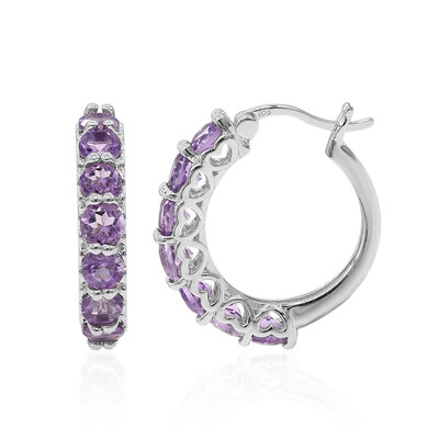Orecchini in argento con Ametista