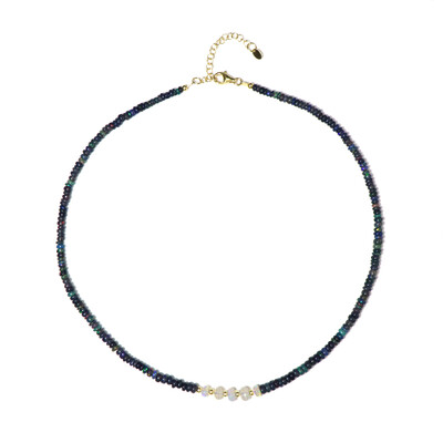 Collana in argento con Opale di Welo