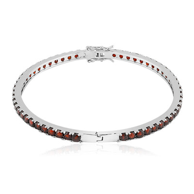 Bracciale in argento con Granato