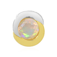 Ciondolo in argento con Opale di Welo