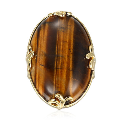 Anello in argento con Occhio di Tigre