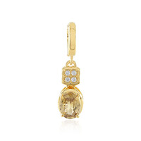 Ciondolo in argento con Zircone Canarino