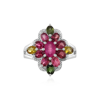 Anello in argento con Tormalina