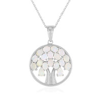 Collana in argento con Opale di Welo