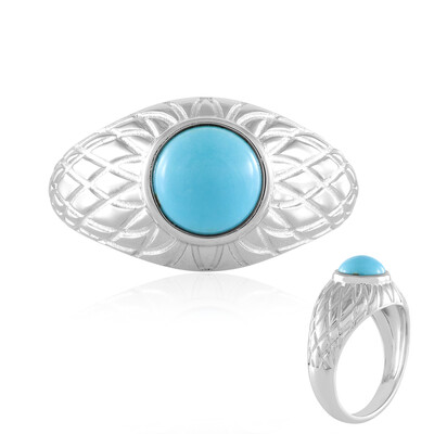 Anello in argento con Turchese Sleeping Beauty (Faszination Türkis)