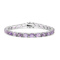Bracciale in argento con Ametista Boliviana