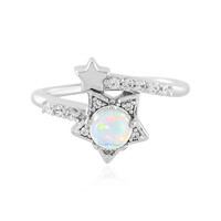 Anello in argento con Opale di Welo