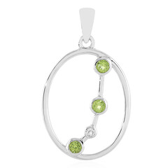 Ciondolo in argento con Peridoto