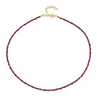 Collana in argento con Rubino Mozambico