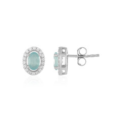 Orecchini in argento con Grandidierite